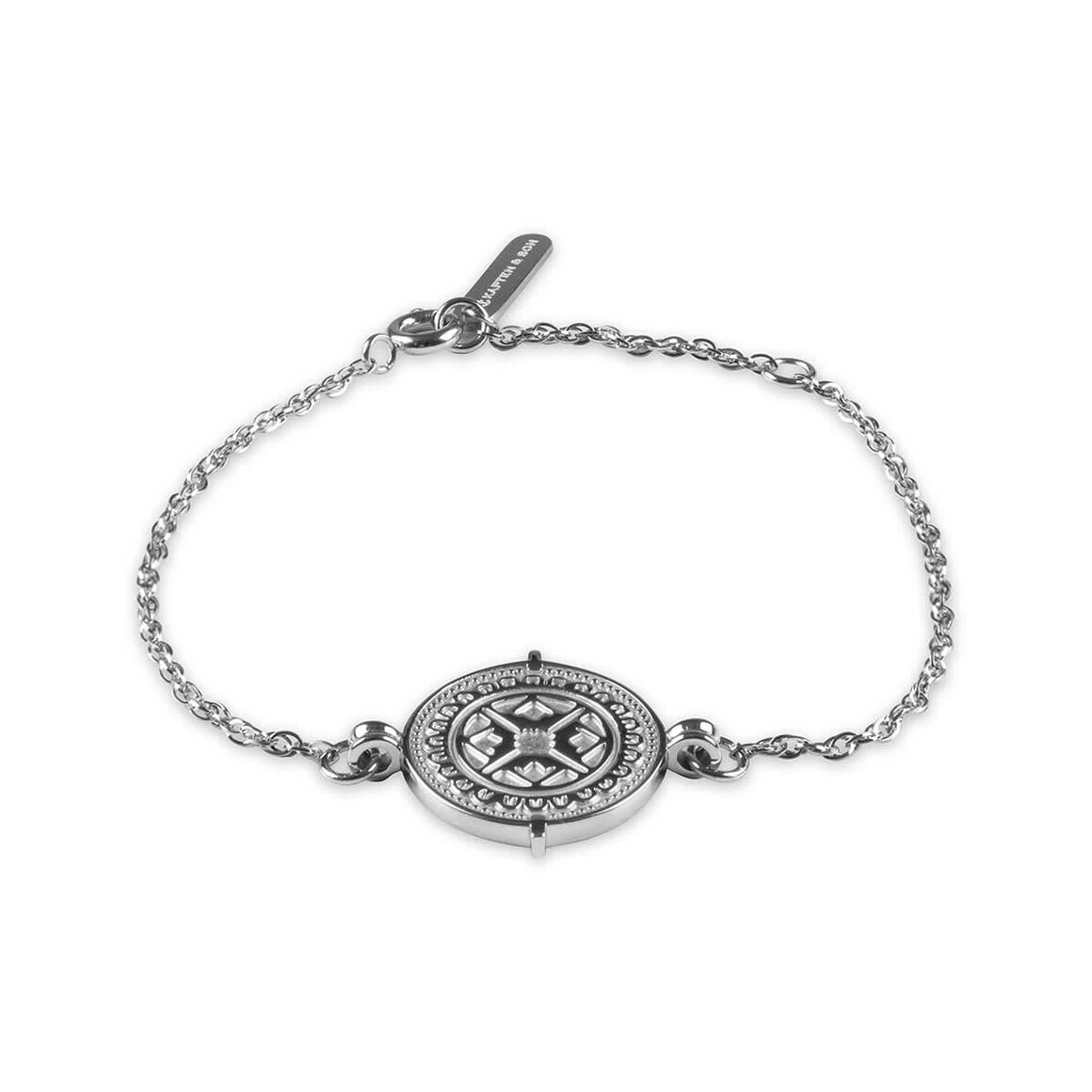 Kpten & Son Bracelet Coin Marrakech Silver